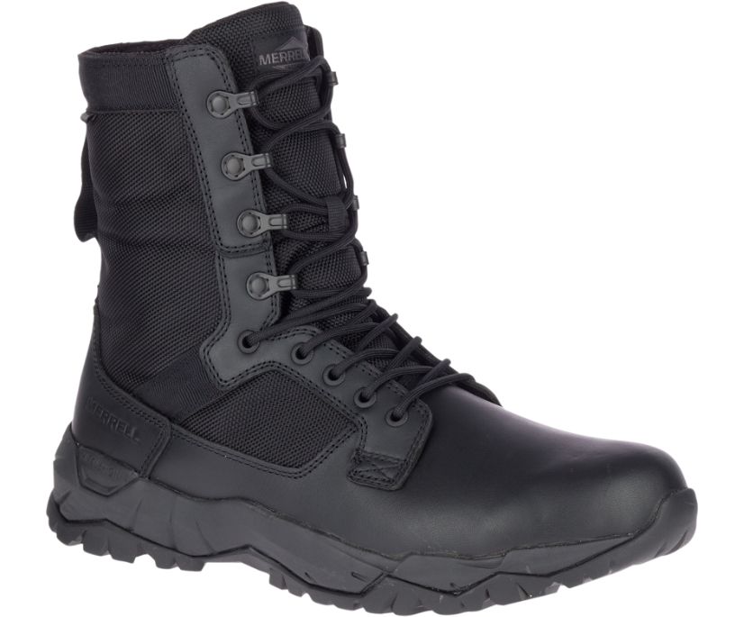 Buty Merrell MQC Patrol Wasserdicht Wide Width - Buty Robocze Damskie Merrell - Czarne [PXJRN-5746]